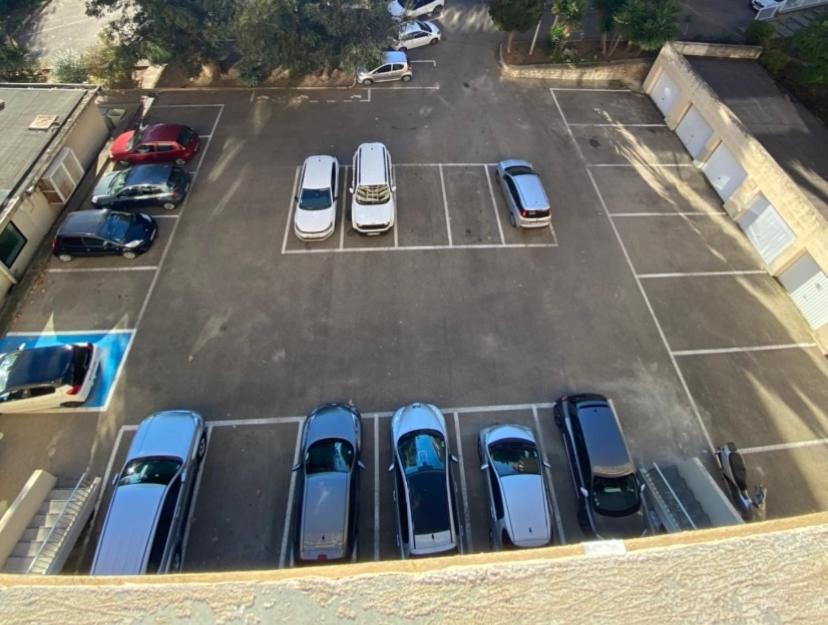 Ajaccio Magnifique T2 37M2 Centre Ville Vue Mer Au Bord De La Plage Neuf 4 Couchages Balcon Parking Prive Ferme Clim Wifi Eksteriør billede