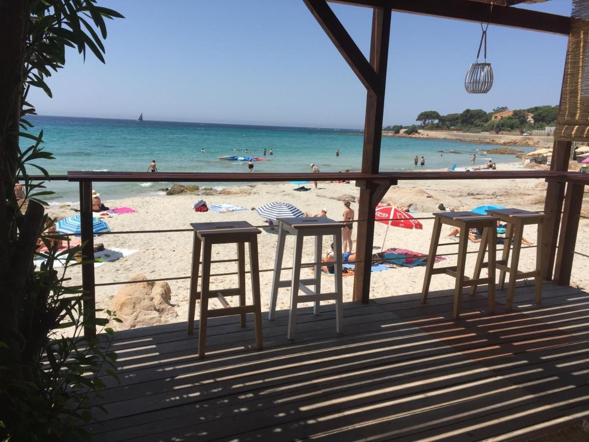Ajaccio Magnifique T2 37M2 Centre Ville Vue Mer Au Bord De La Plage Neuf 4 Couchages Balcon Parking Prive Ferme Clim Wifi Eksteriør billede